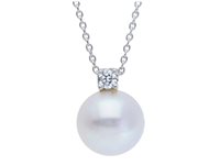 Collana Babila Milano Donna Perle in Oro bianco Perla  Ct 180719 - 180719
